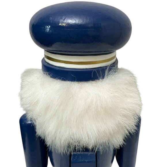 Christmas Nutcracker 14" Sailor Sea Captain Vintage Holiday Limited Edition - Picture 12 of 13